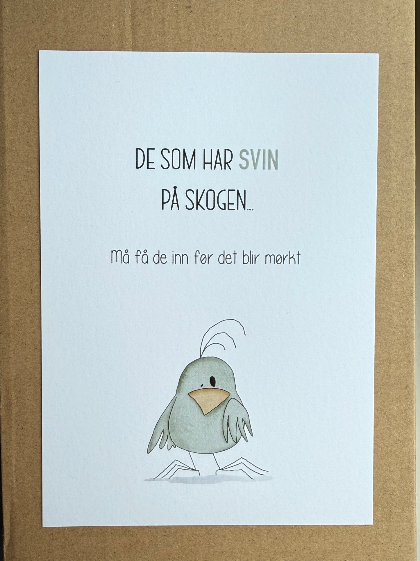 Svin på skogen