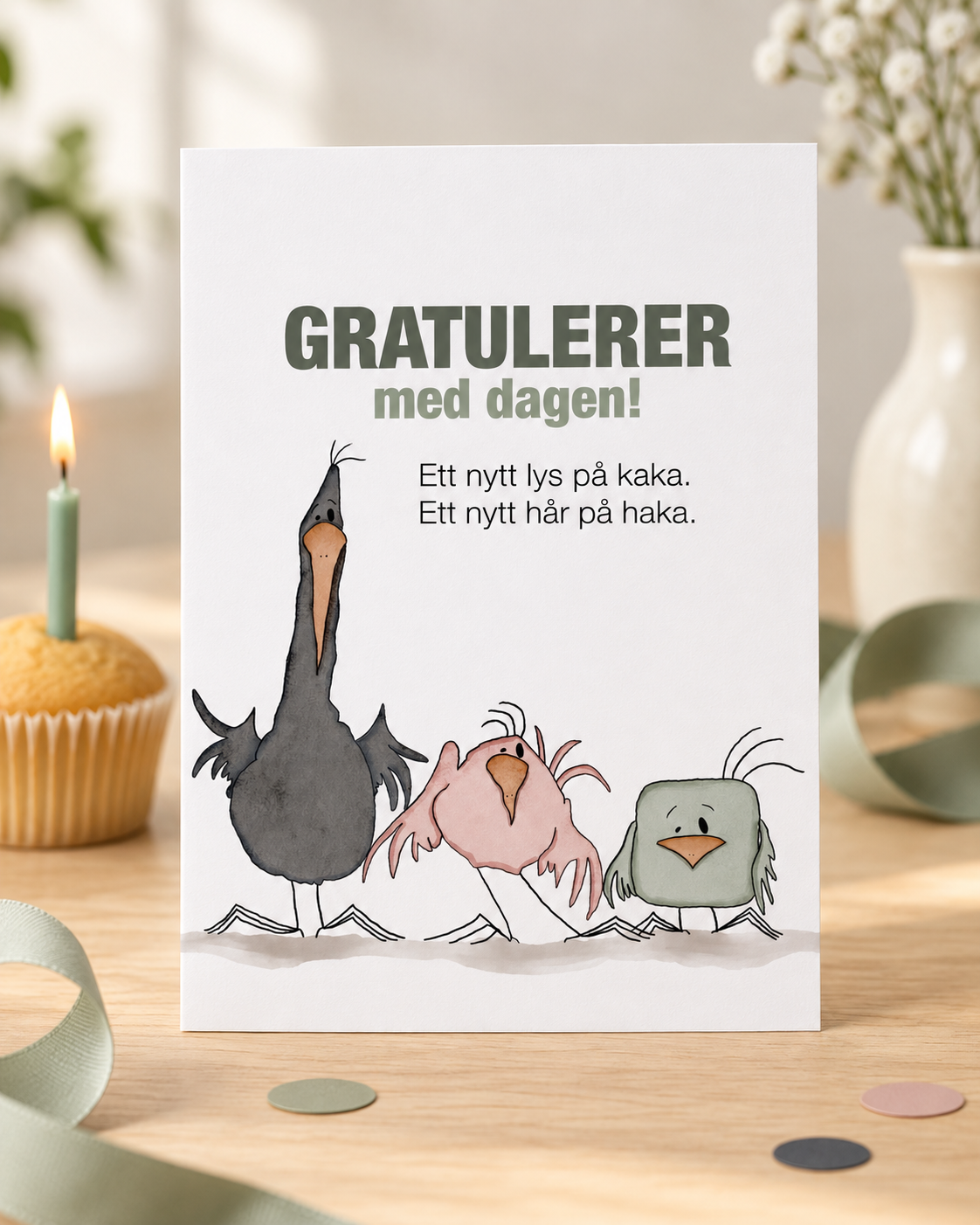 Hår på haka