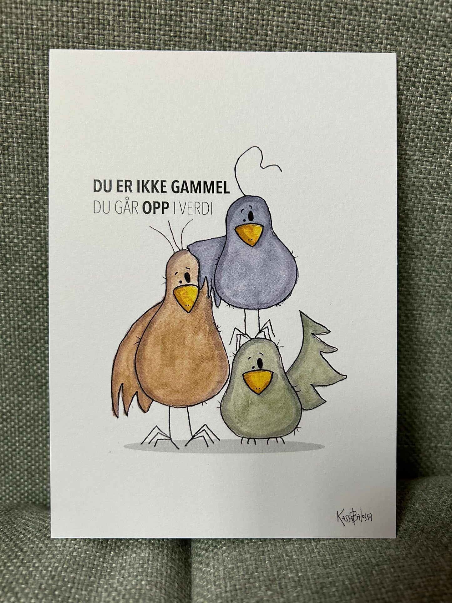 Du er ikke gammel