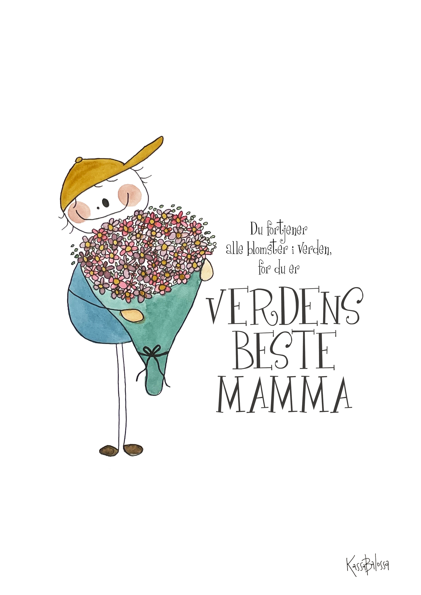 Verdens beste mamma - Gutt