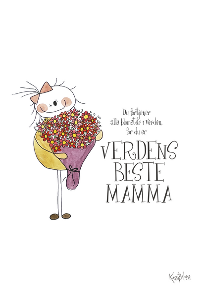 Verdens beste mamma - Jente