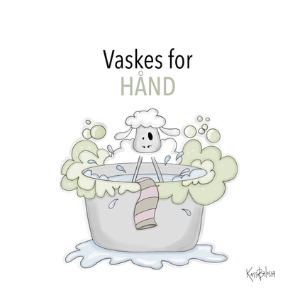 Vaskes for hånd