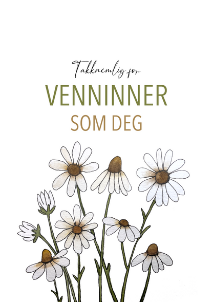 Takknemlig for venninner