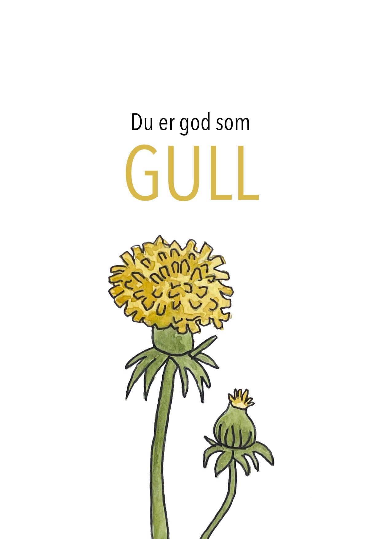 God som gull