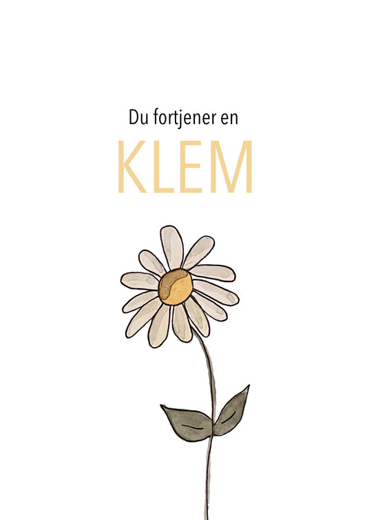 Du fortjener en klem